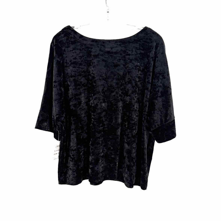 Size XL ON 34TH Black Velour Shirt