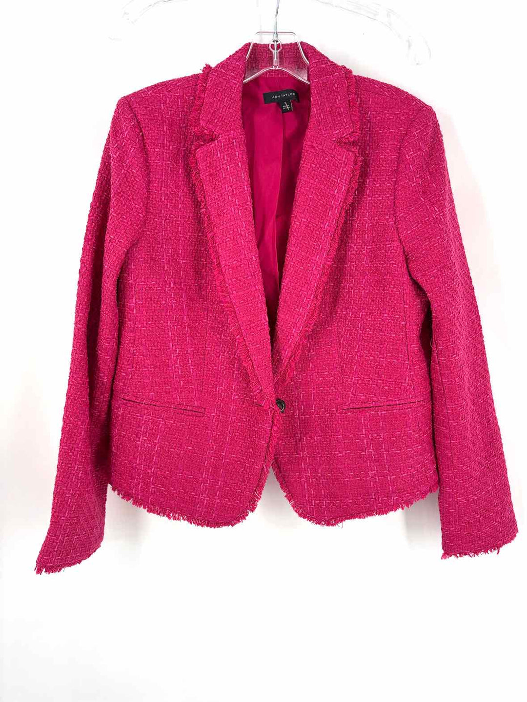 Size 10 Ann Taylor Pink Blazer