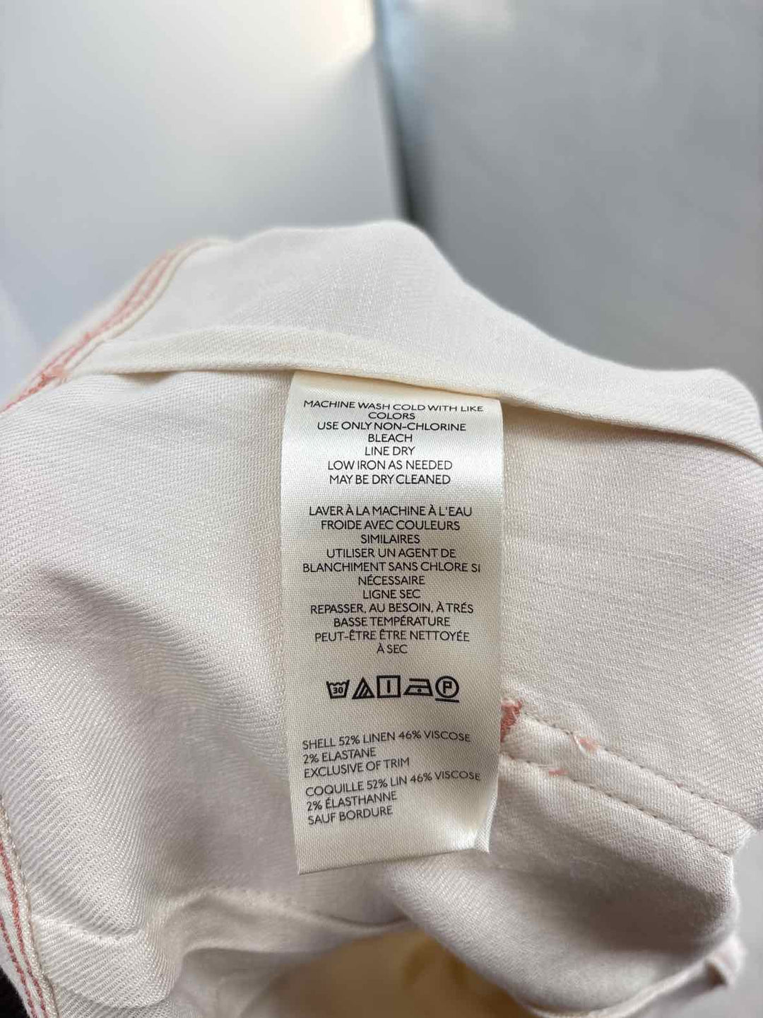 Size 34 MAEVE Ivory Pants