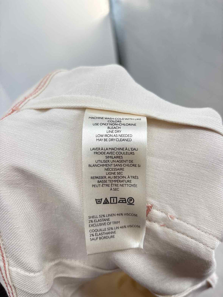 Size 34 MAEVE Ivory Pants