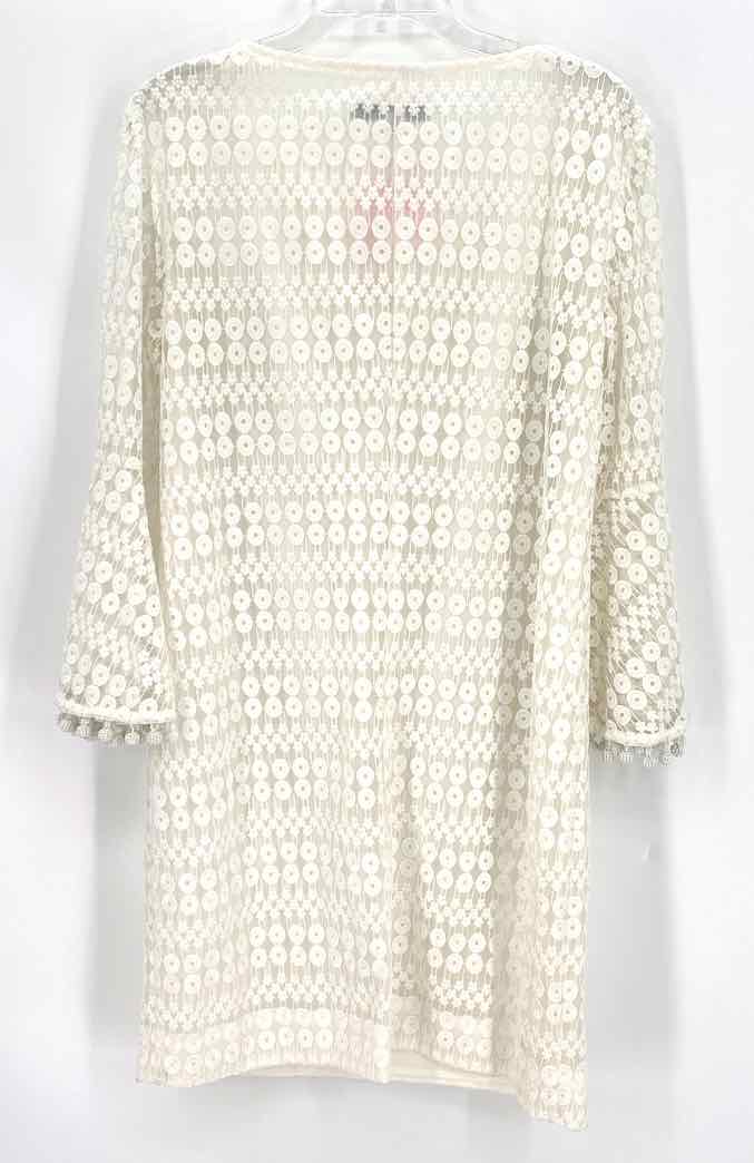 Size 10 TRINA TURK Ivory Lace Dress