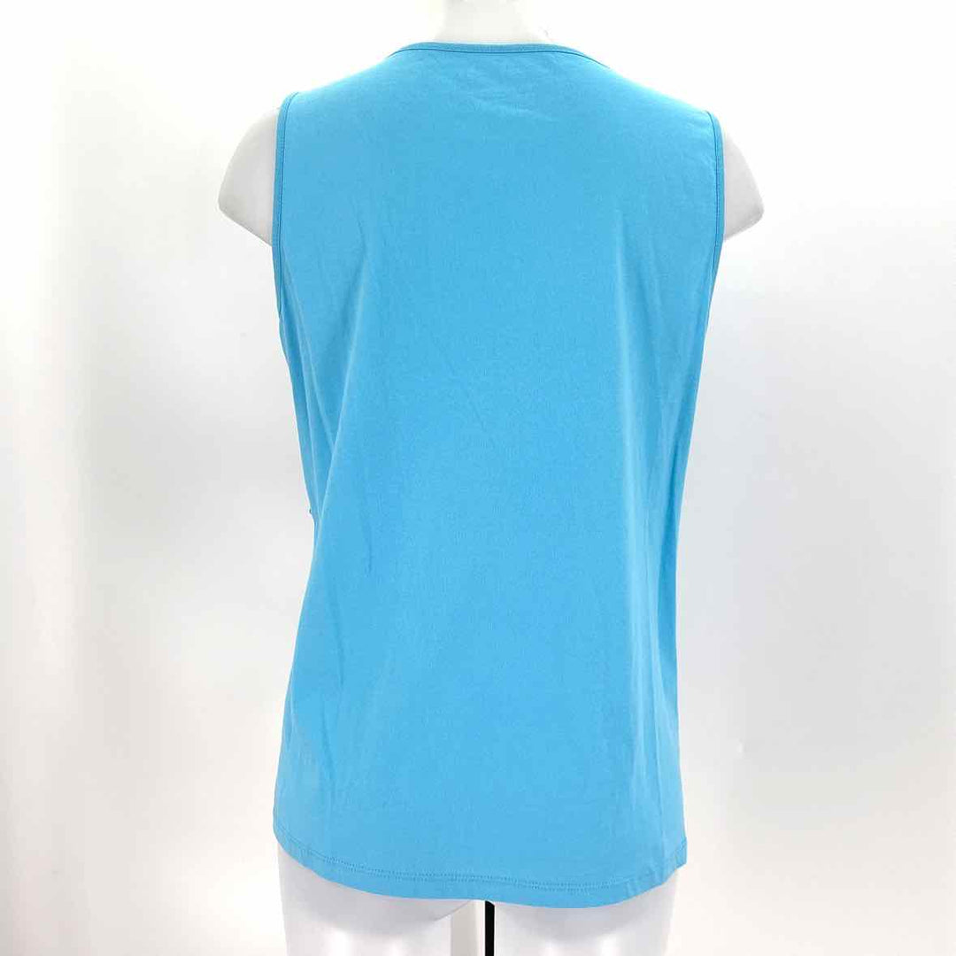 Size M Talbots Blue Shirt