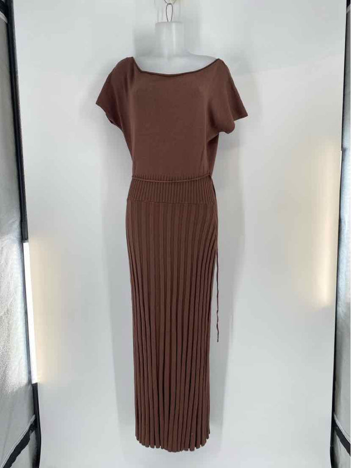 Size M Brown Dress