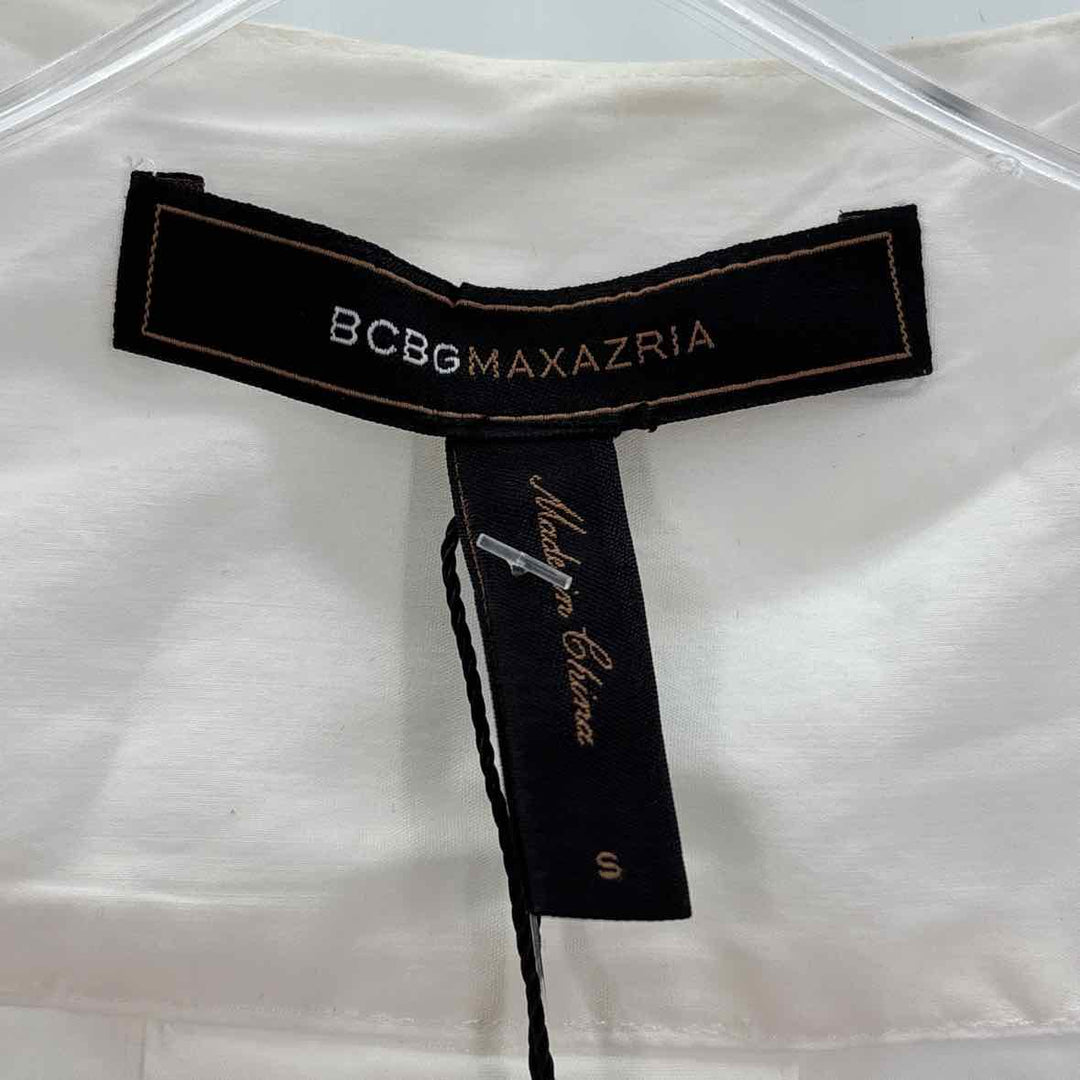 Size S BCBG Cream Shirt