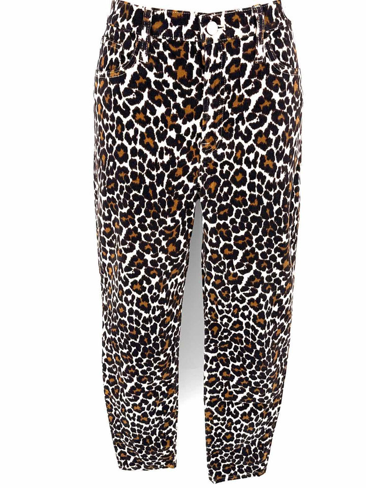 Size 31 J Crew Brown Print Pants