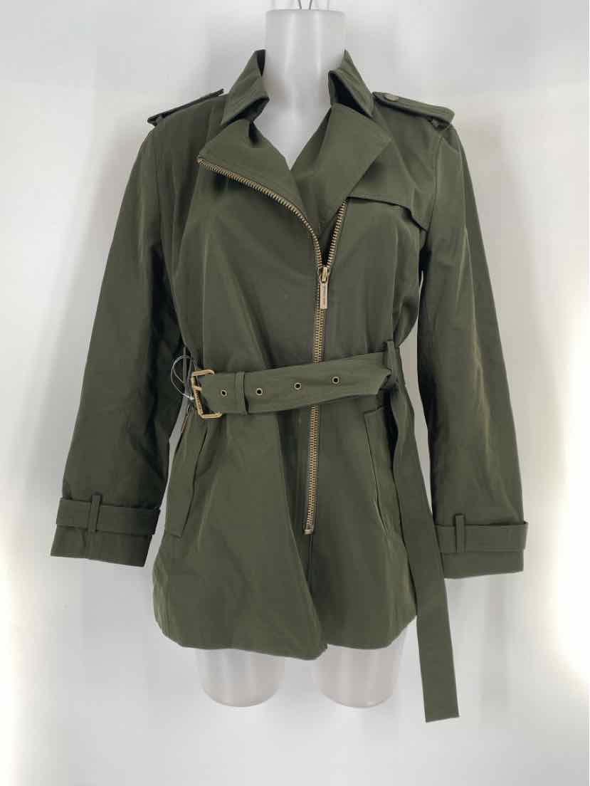 Size L Michael Kors Olive Jacket