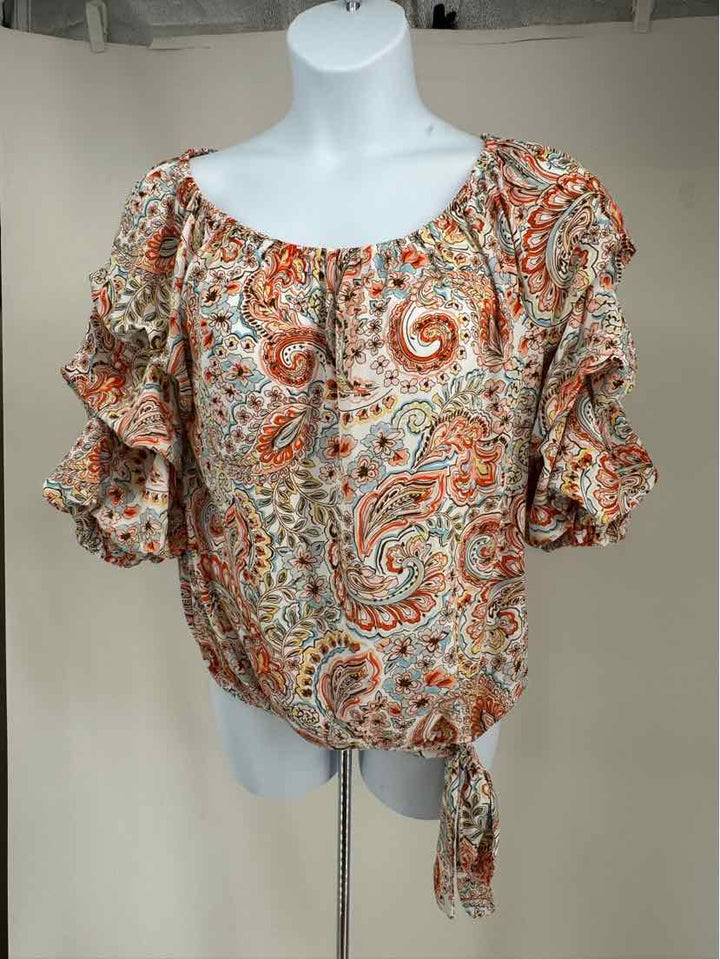 Size L CECE Multi-Color Shirt