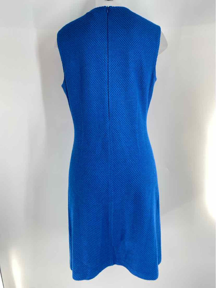 Size 10 ST JOHN Blue Dress