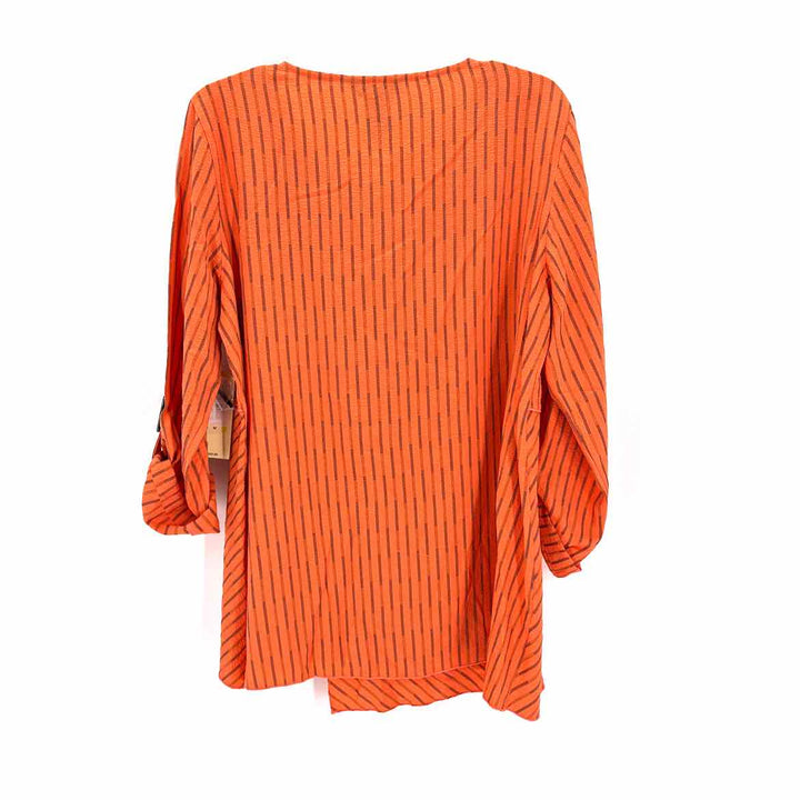 Size M ALI MILES Orange Shirt