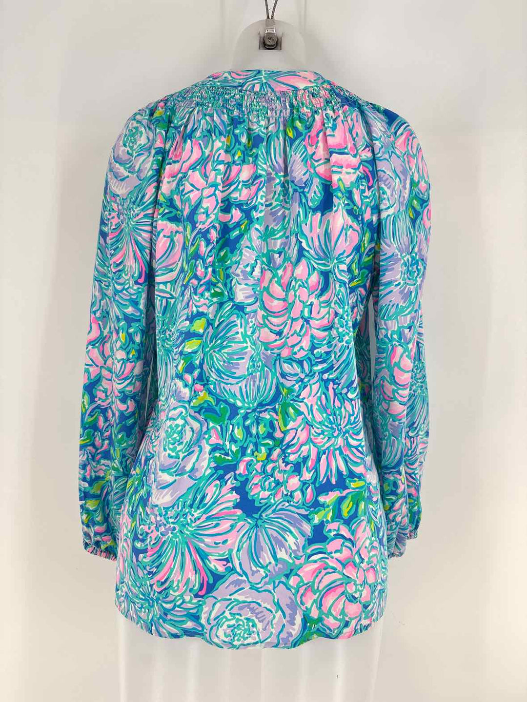 Size M Lilly Pulitzer Blue Print Shirt