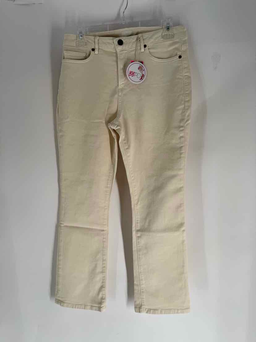 Size 29 ANN MASHBURN Cream Pants