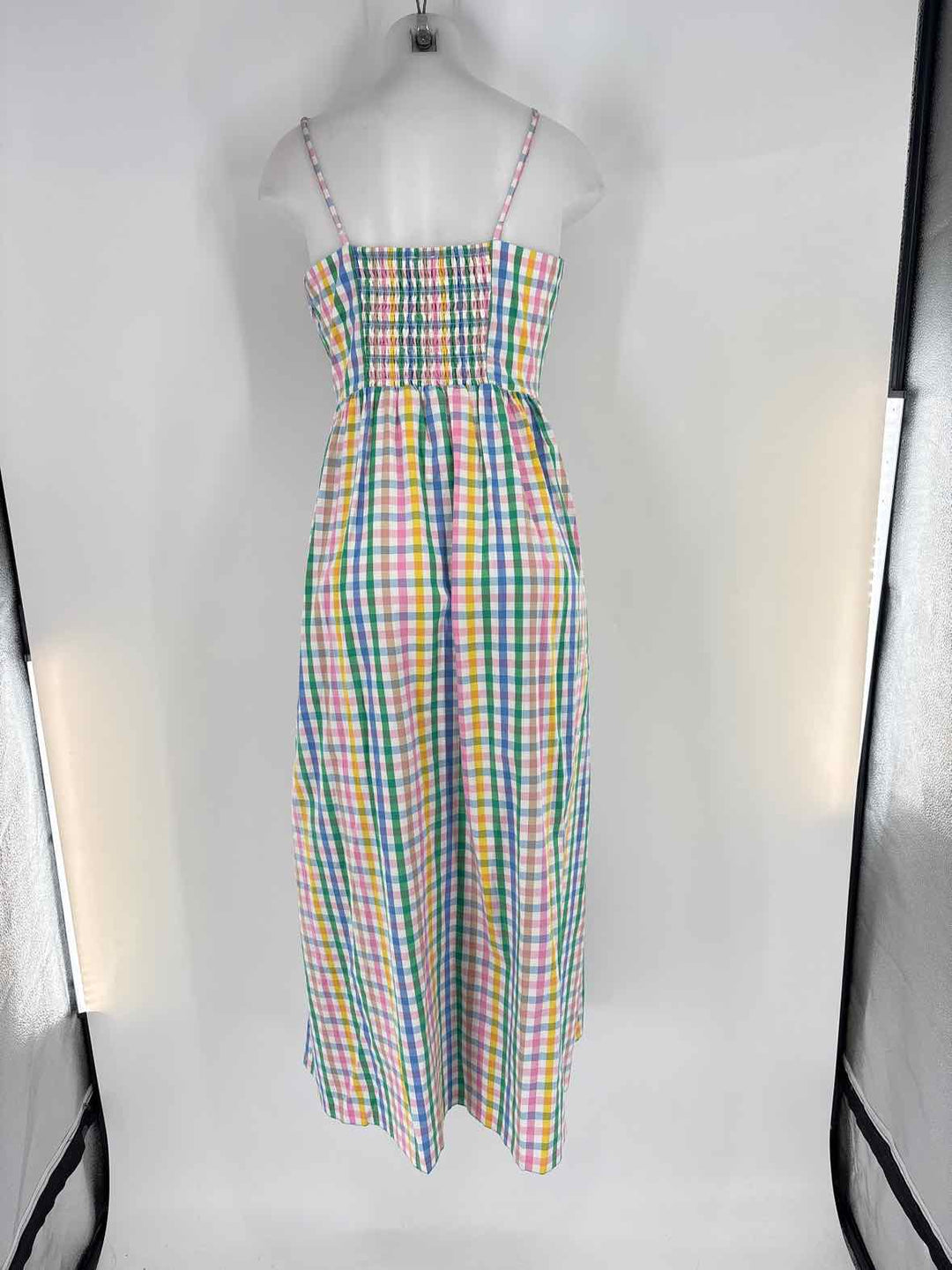 Size 6 J Crew Multi-Color Dress