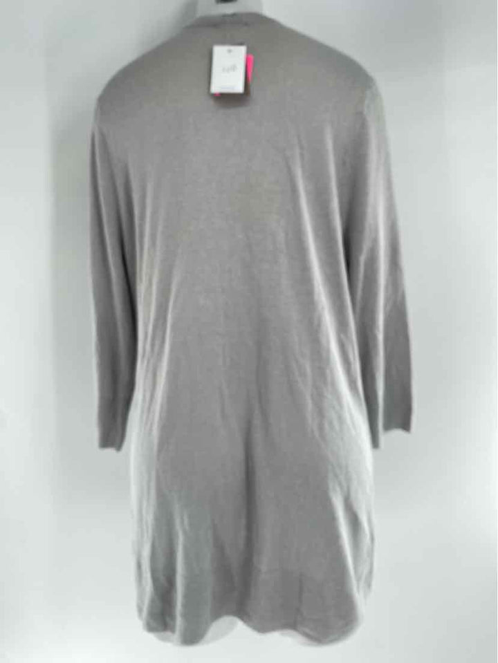 Size XL J JILL Gray Sweater