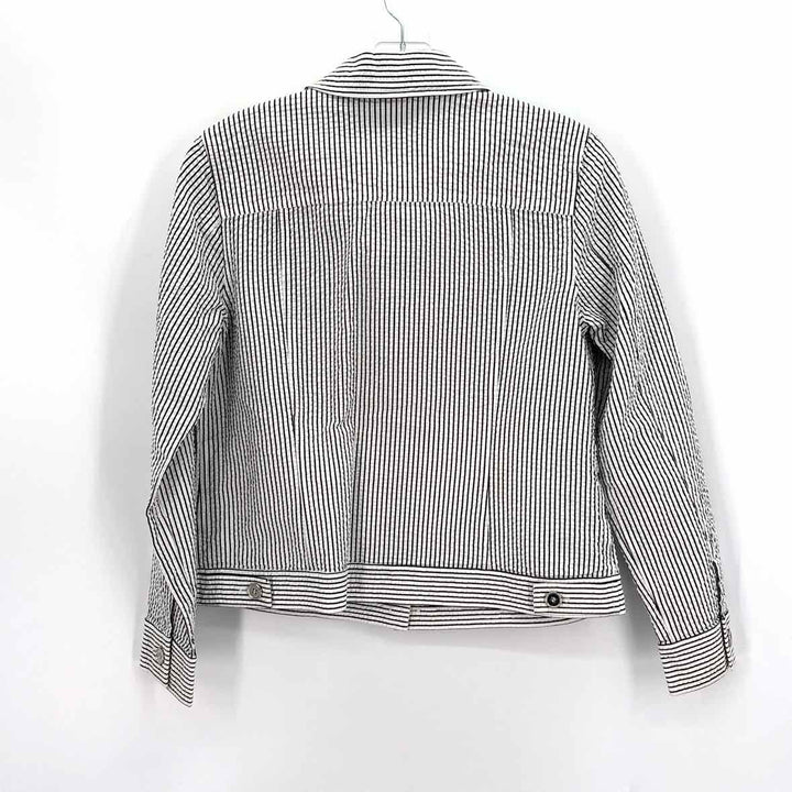 Size M CHARTER CLUB Multi-Color Jacket