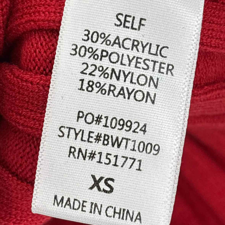 Size XS Red Shirt