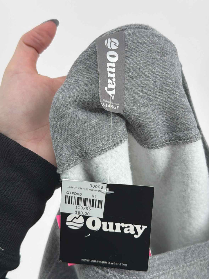 Size XL Gray Sweater