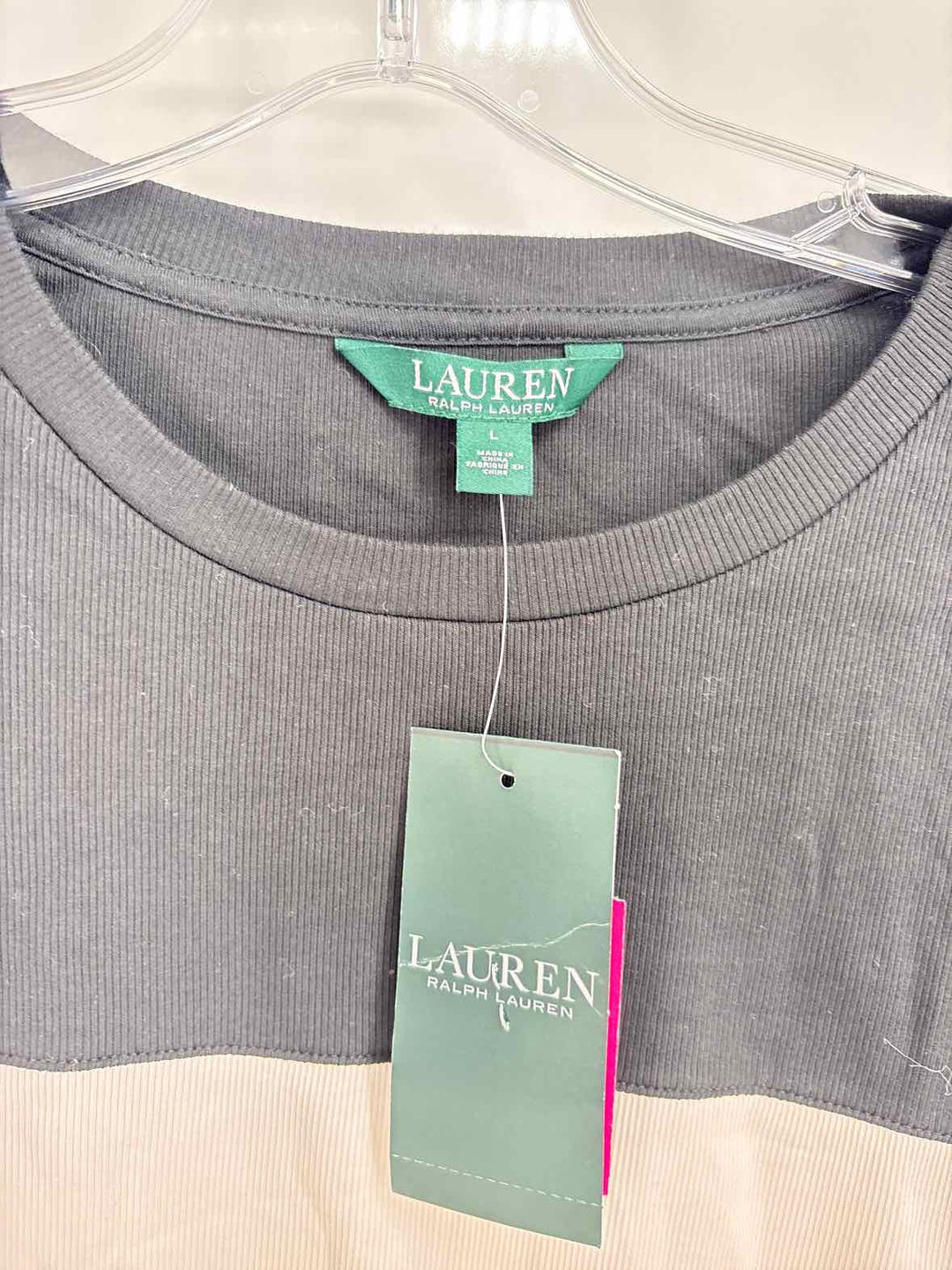 Size L RALPH LAUREN Cream Shirt