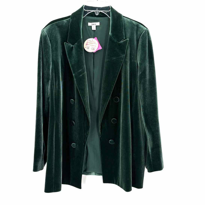 Size XL BAR 111 Green Velvet Jacket