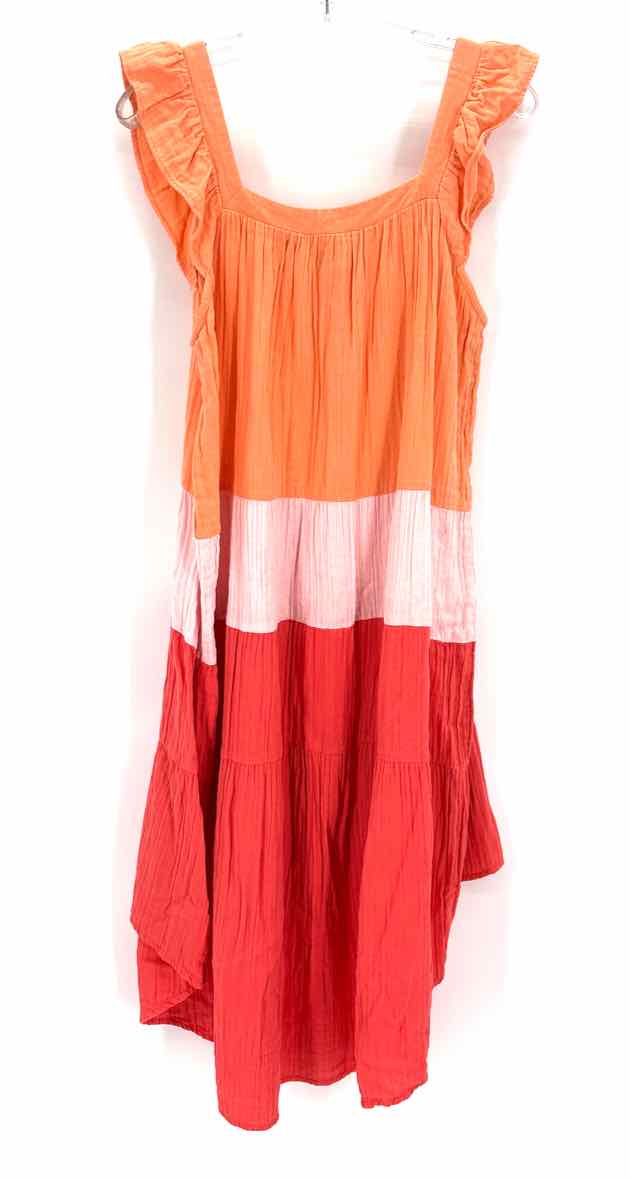 Size L Mud Pie Orange Dress
