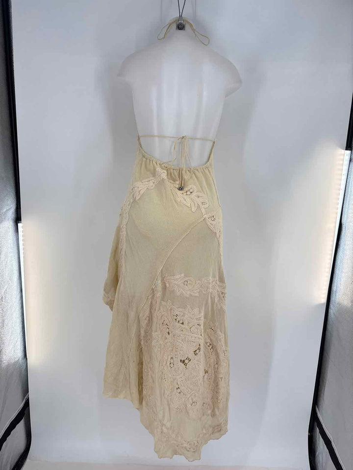 Size L FREE PEOPLE Ivory Dress
