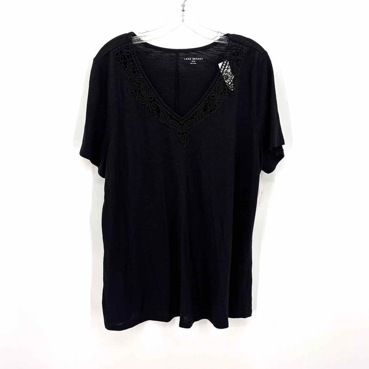 Size 14/16 LANE BRYANT Black Shirt