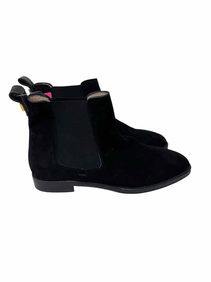 Shoe Size 7.5 Stuart Weitzman Black Suede Boots