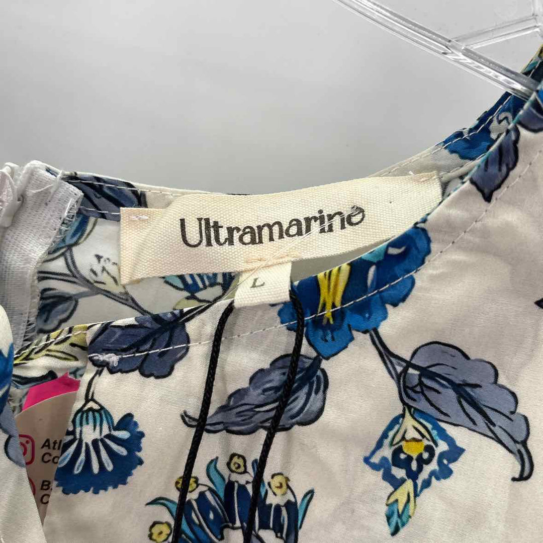 Size L White Cotton Dress