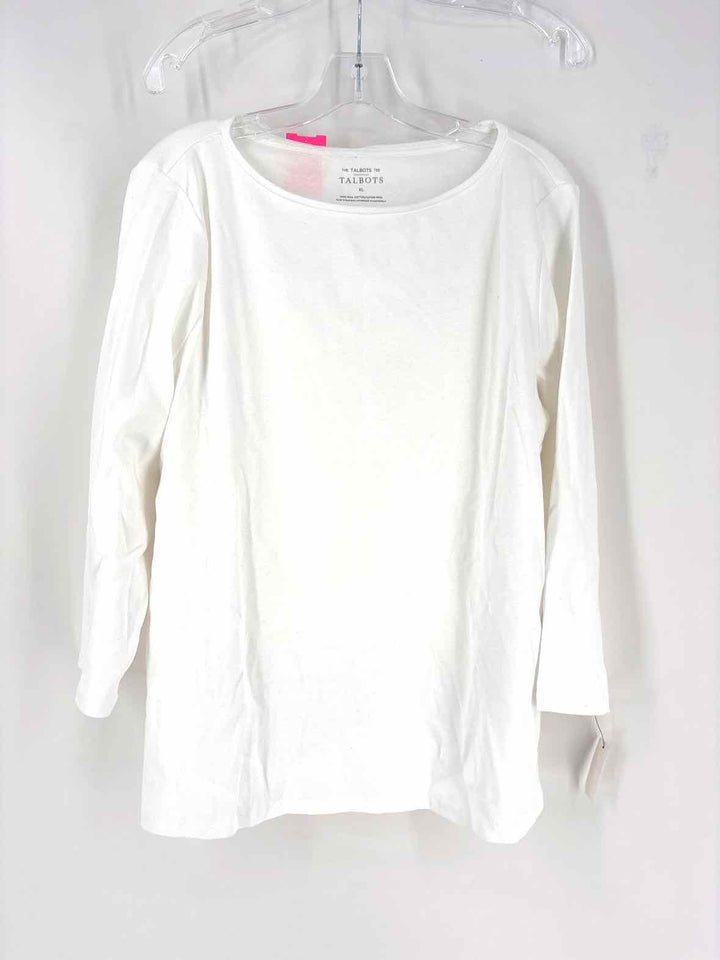 Size XL Talbots White Shirt