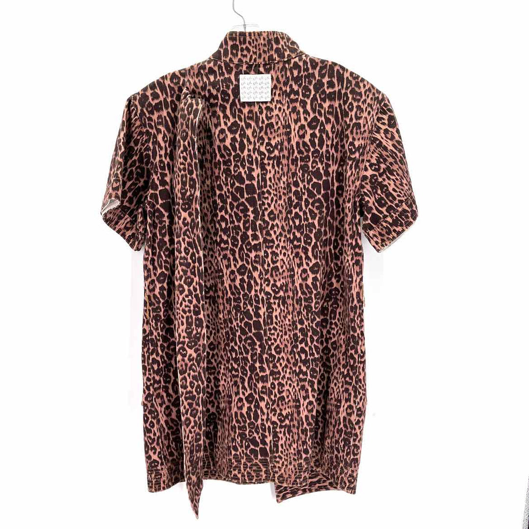 Size S C/MEO Collective Brown Denim Dress