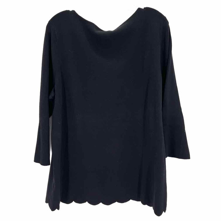 Size 2X Talbots Black Knit Sweater