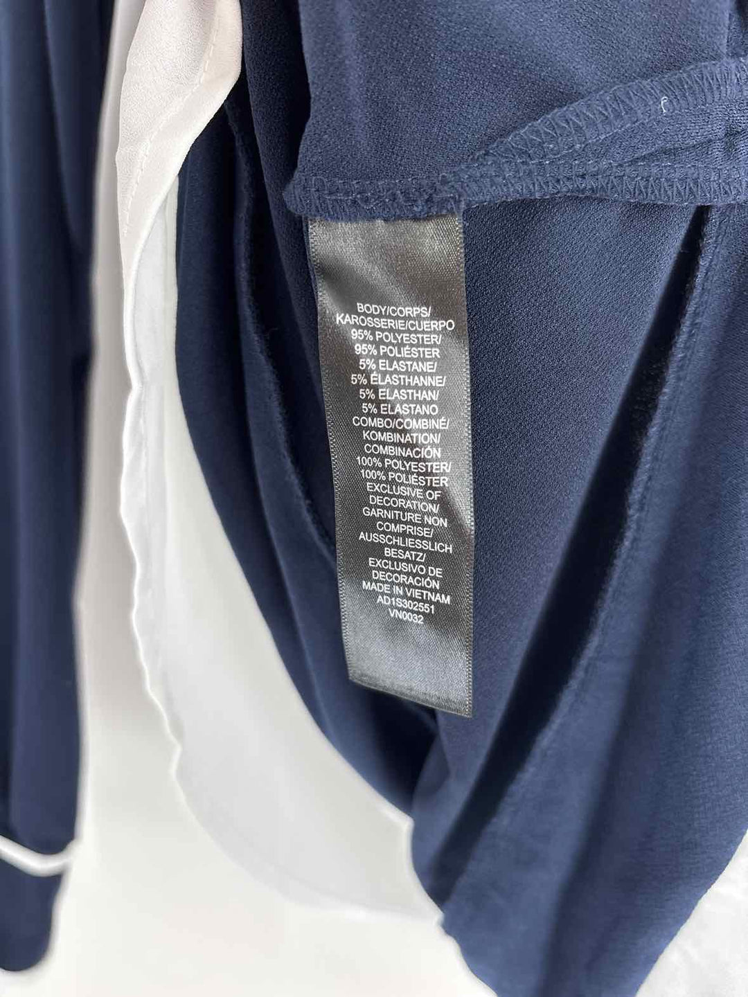 Size M Adrianna Papell Navy Sweater