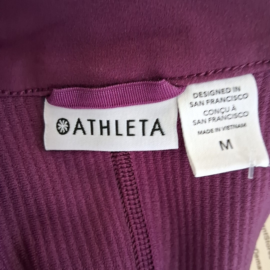Size M Athleta Purple Sweater