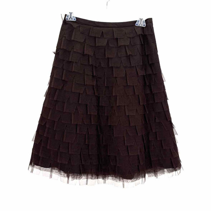 Size 0 BCBG Brown Skirt