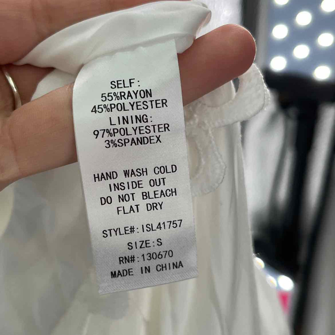 Size S INA White Skirt