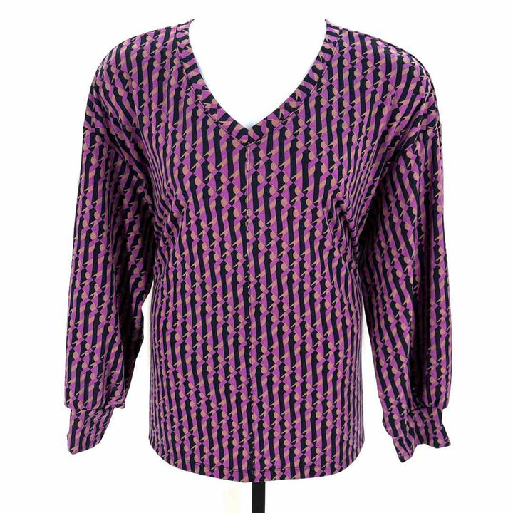 Size 2X LIZ CLAIBORNE Purple Dress