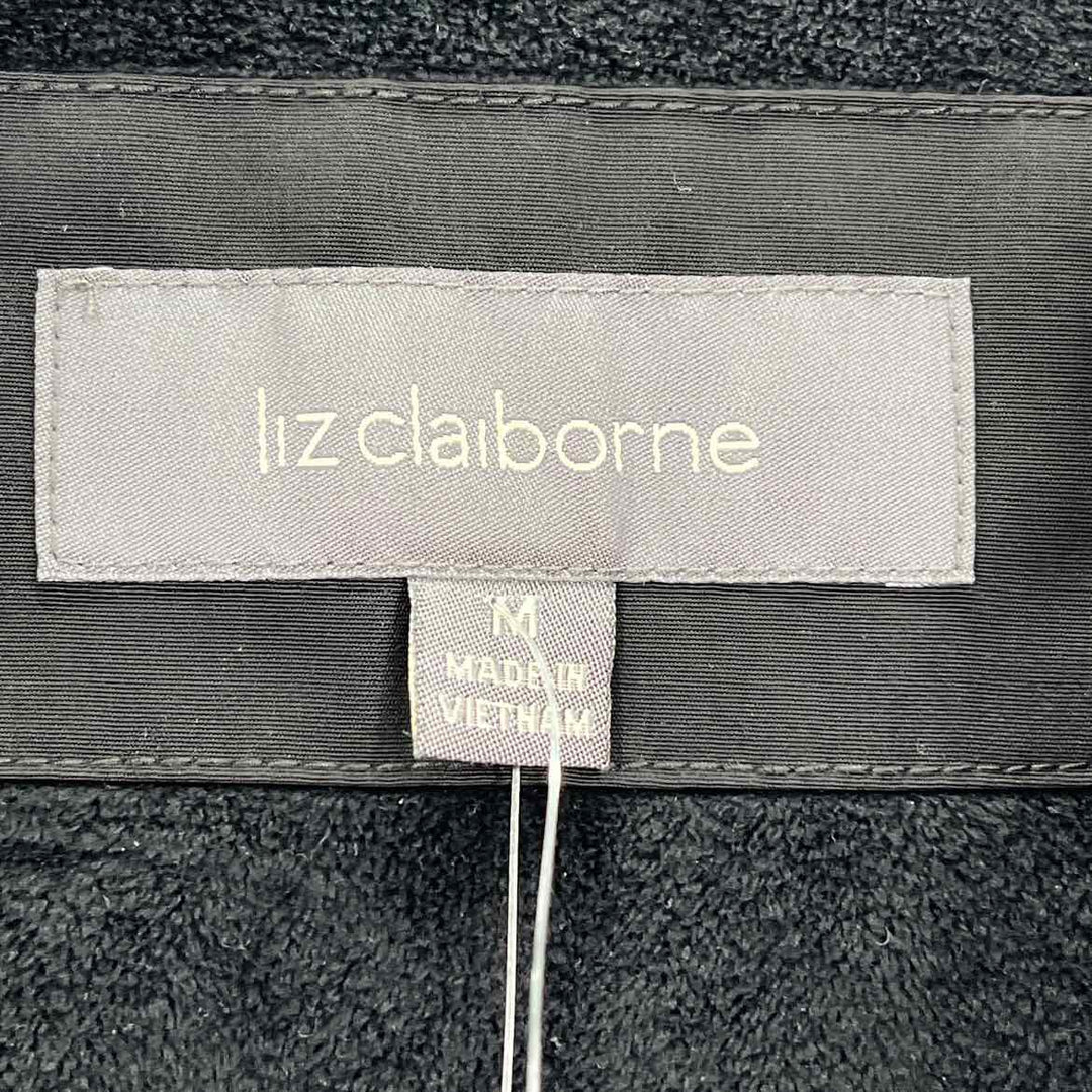 Size M LIZ CLAIBORNE Black Coat
