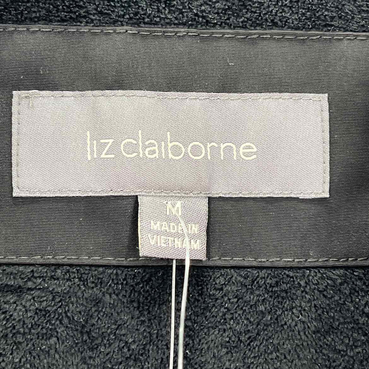 Size M LIZ CLAIBORNE Black Coat