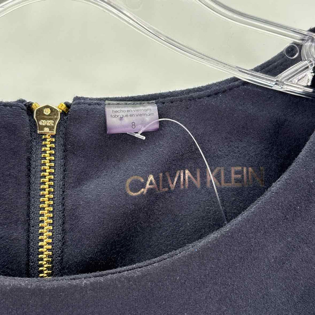 Size 8 Calvin Klein Navy Dress