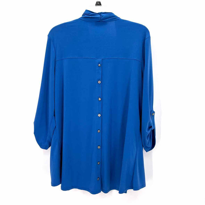 Size L SUSAN GRAVER Blue Jacket