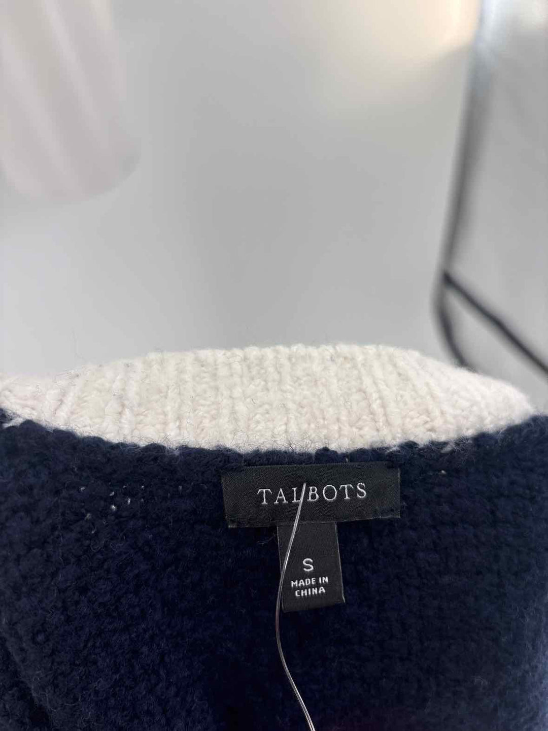 Size S Talbots Navy Cardigan