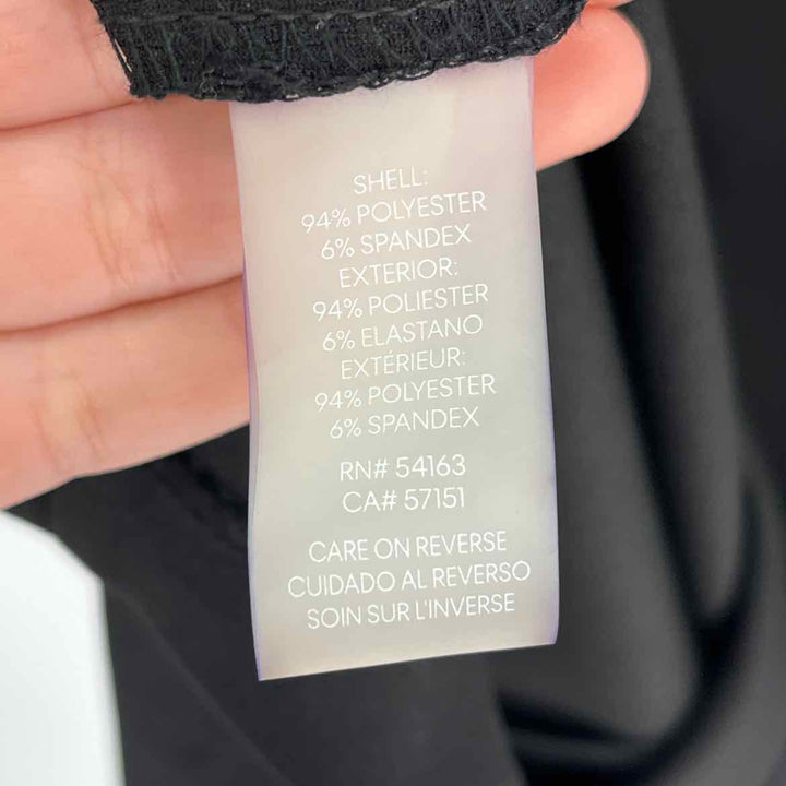 Size 8 Calvin Klein Black Dress