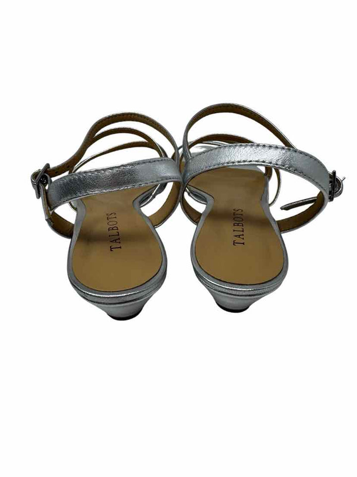 Shoe Size 6.5 Talbots Silver Sandals
