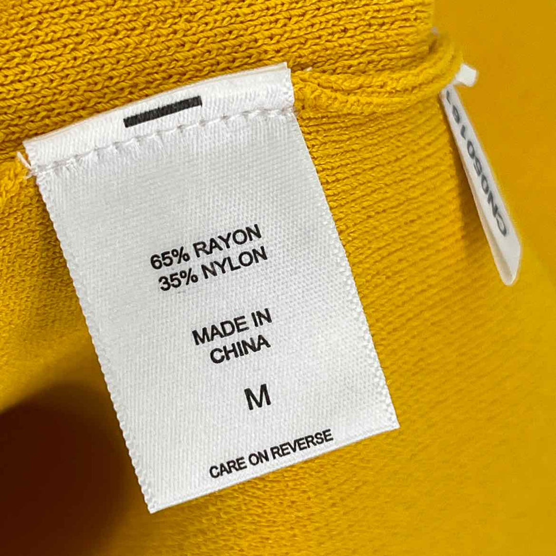 Size M NY & CO Yellow Knit Dress