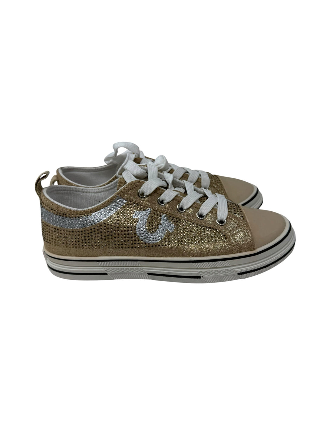 Shoe Size 6 True Religion Gold Sneakers