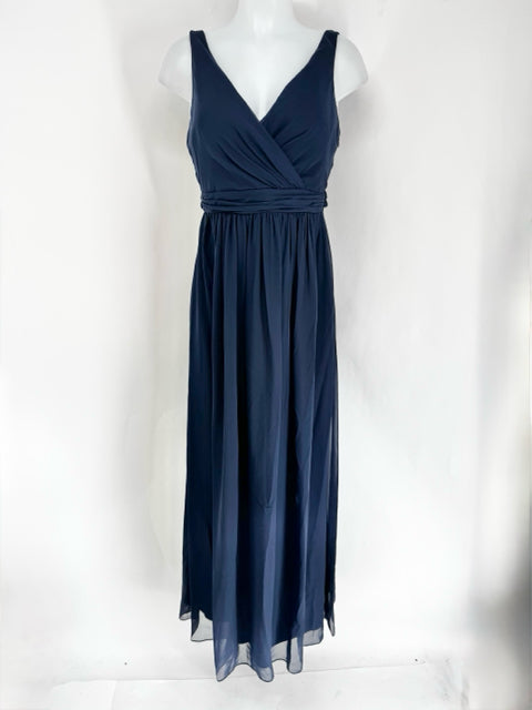 Size 4 ADRIENNE VITTADINI Navy Dress