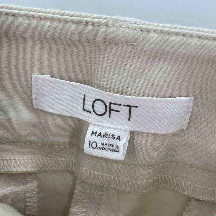 Size 10 LOFT Tan Pants