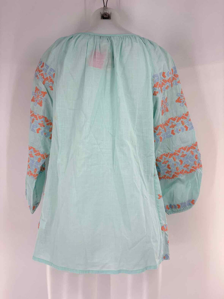 Size M Vineyard Vines Teal Shirt