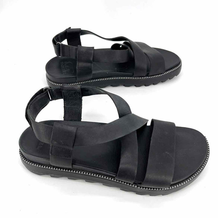Shoe Size 9 Sorel Black Sandals
