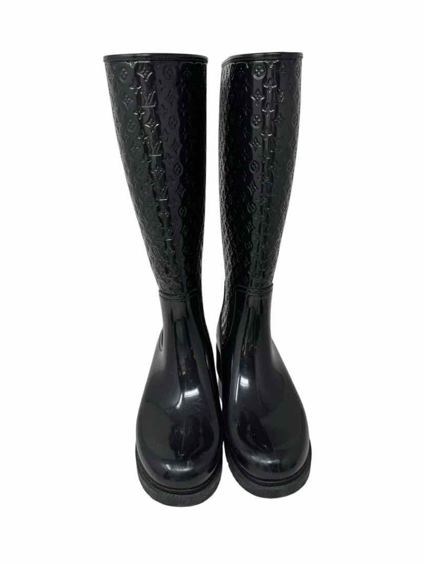 Shoe Size 40 Louis Vuitton Black Luxury - Boots