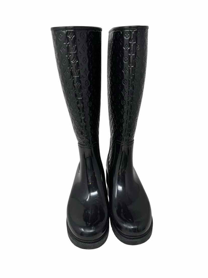 Shoe Size 40 Louis Vuitton Black Luxury - Boots